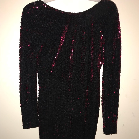 Sequin long sleeve new dress - Picture 2 of 3